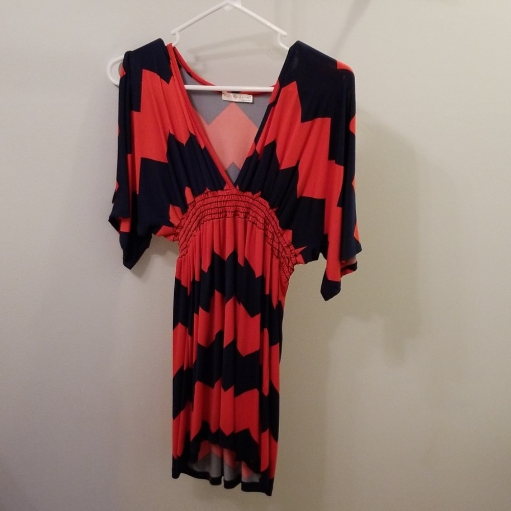 Mini cold sholder dress